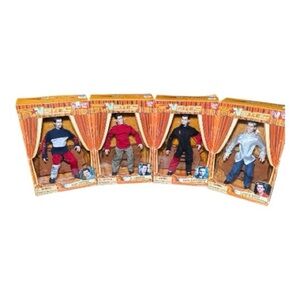 NEW! Vintage NSYNC Y2K Marionette Dolls Living Toyz 2000 Set of 4